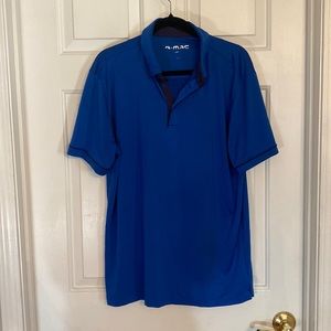 COPY - Royal blue athletic polo